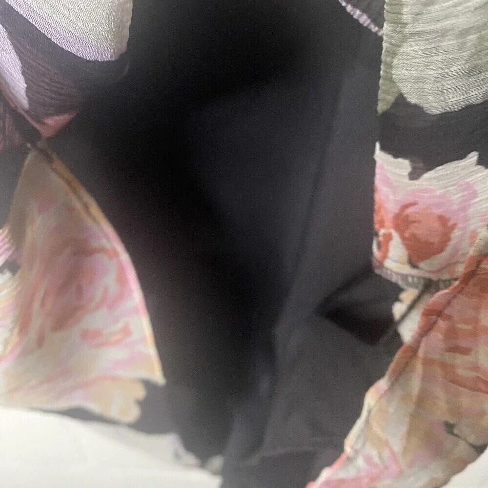 Madewell BROADWAY & BROOME Silk FLORAL Print MELODY ROSE Tea SECRETARY Dress 2